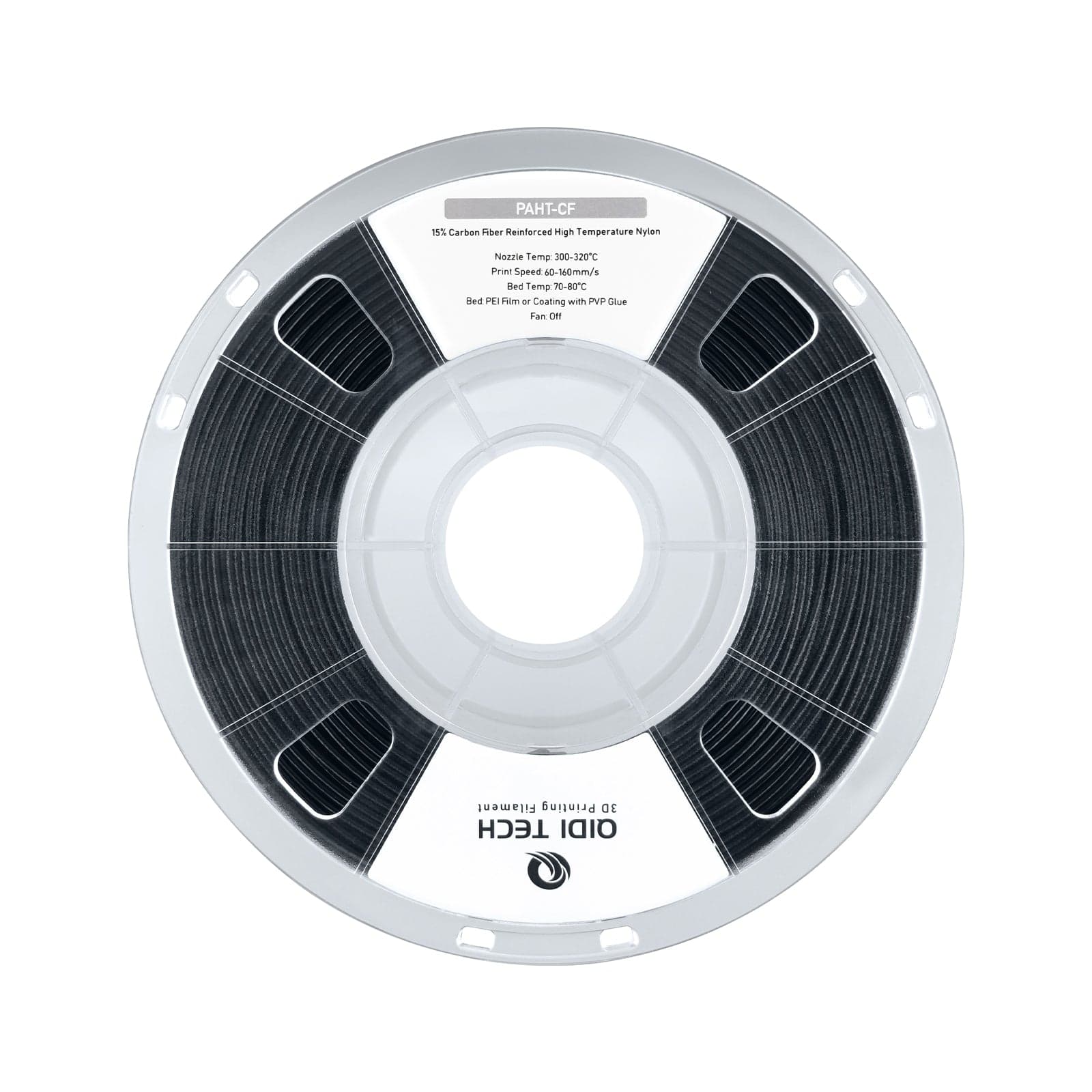 QIDI PAHT-CF (PPA-CF) Black 1kg — изображение 1